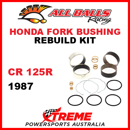 All Balls 38-6085 Honda CR125R CR 125R 1987 Fork Bushing Kit