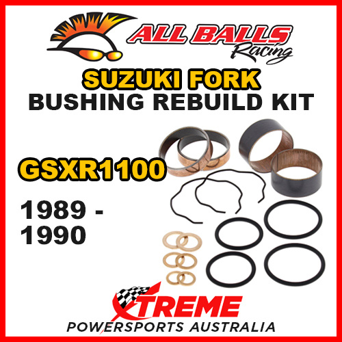 All Balls 38-6086 For Suzuki GSXR1100 GSXR 1100 1989-1990 Fork Bushing Kit