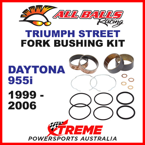 All Balls 38-6091 Triumph Daytona 955i 1999-2006 Fork Bushing Kit