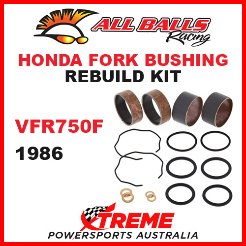 All Balls 38-6103 Honda VFR750F VFR 750F 1986 Fork Bushing Kit
