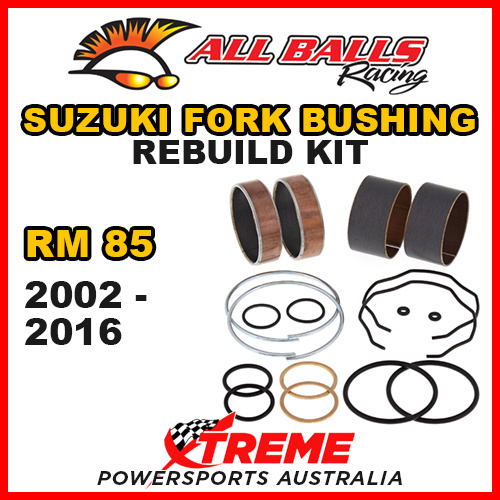 All Balls 38-6112 For Suzuki RM85 RM 85 2002-2016 Fork Bushing Kit