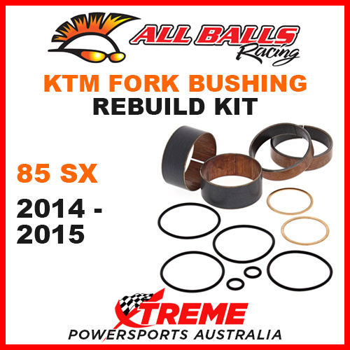 38-6121 KTM 85 SX 85SX 2014-2015 MX Fork Bushing Rebuild Kit Dirt Bike