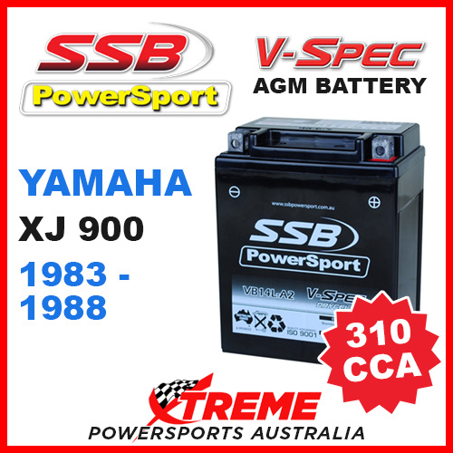 SSB 12V V-SPEC DRY CELL 310 CCA AGM BATTERY YAMAHA XJ900 XJ 900 1983-1988