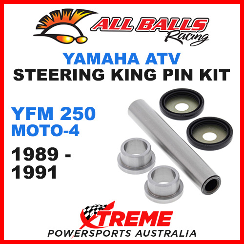 All Balls 42-1004 Yamaha YFM250 Moto-4 1989-1991 Steering King Pin Kit