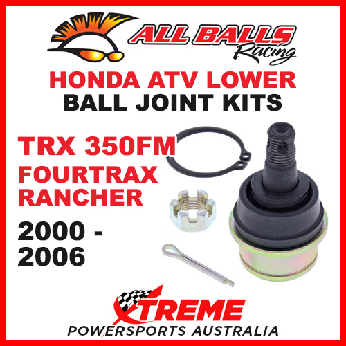 42-1009 Honda ATV TRX350FM Fourtrax Rancher 2000-2006 Lower Ball Joint Kit