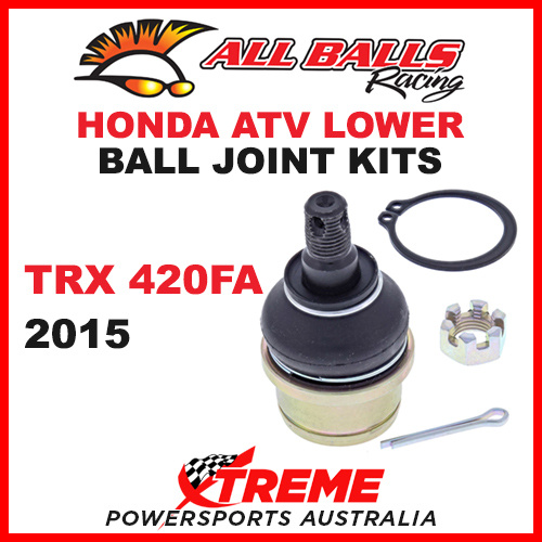 All Balls 42-1015 Honda ATV TRX420FA TRX 420FA 2015 Lower Ball Joint Kit