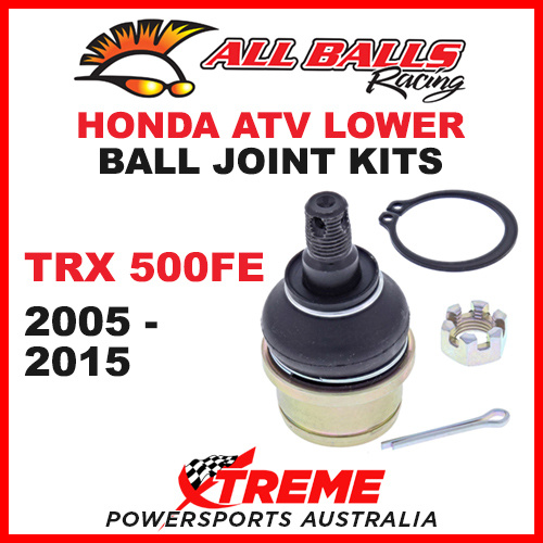 All Balls 42-1015 Honda ATV TRX500FE TRX 500FE 2005-2015 Lower Ball Joint Kit