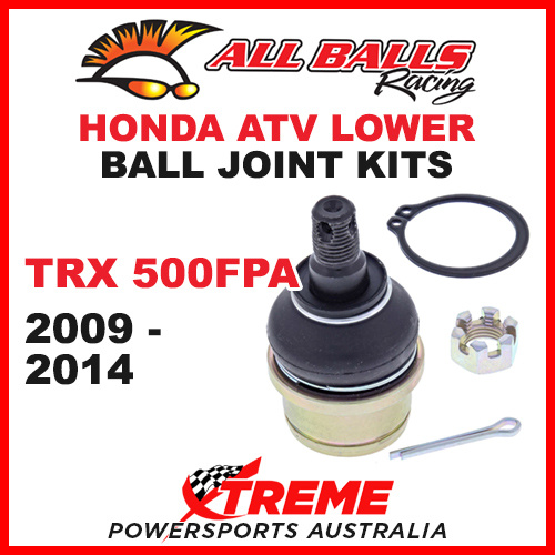All Balls 42-1015 Honda ATV TRX500 TRX 500FPA 2009-2014 Lower Ball Joint Kit