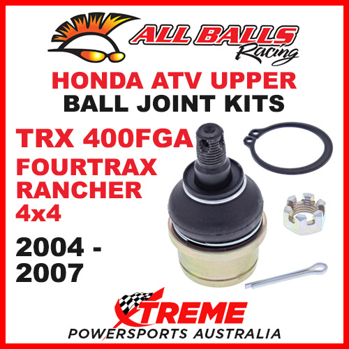 42-1015 Honda ATV TRX400FGA FourTrax Rancher 4x4 2004-2007 Upper Ball Joint Kit