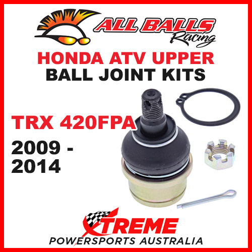 All Balls 42-1015 Honda ATV TRX 420FPA 2009-2014 Upper Ball Joint Kit