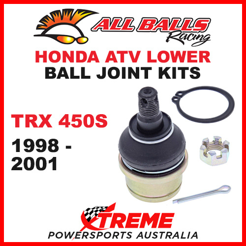 All Balls 42-1015 Honda ATV TRX450S TRX 450S 1998-2001 Lower Ball Joint Kit