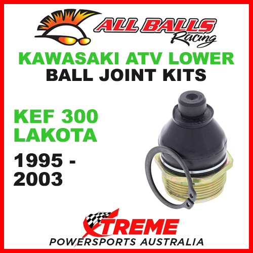 42-1016 Kawasaki KEF 300 Lakota 1995-2003 All Balls ATV Lower Ball Joint Kit