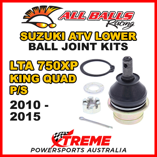 All Balls 42-1019 For Suzuki LTA-750XP King Quad P/S 2008-2015 Upper Ball Joint Kit
