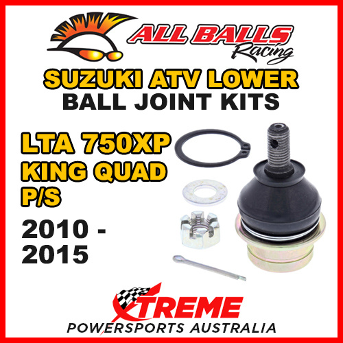 All Balls 42-1019 For Suzuki LTA 750XP King Quad P/S 2010-2015 Lower Ball Joint Kit