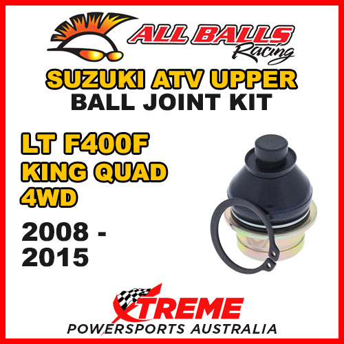 All Balls 42-1026 For Suzuki LT-F400F 4WD King Quad 2007 Upper Ball Joint Kit