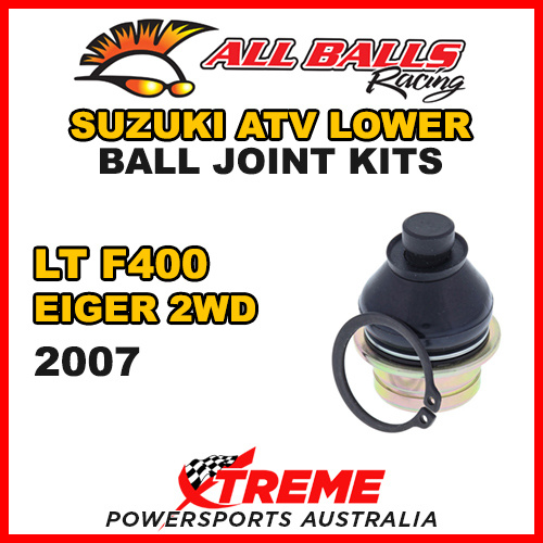 All Balls 42-1026 For Suzuki ATV LT-F400 Eiger 2WD 2007 Lower Ball Joint Kit