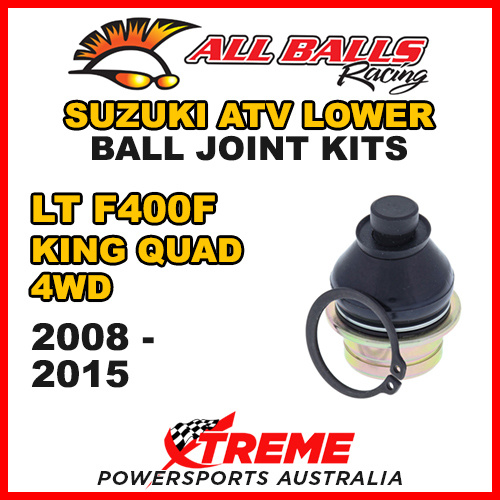 42-1026 For Suzuki ATV LT-F400 F 4WD King Quad 2008-2015 Lower Ball Joint Kit