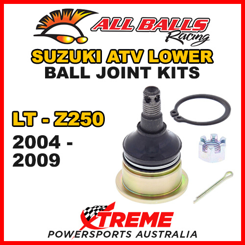 All Balls 42-1029 For Suzuki ATV LT-Z250 LTZ250 2004-2009 Lower Ball Joint Kit