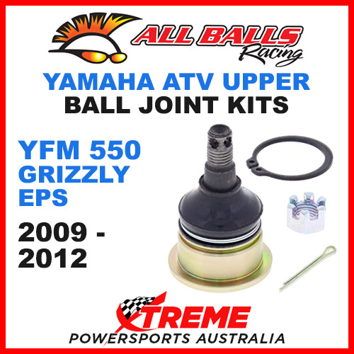 42-1029 Yamaha YFM550 YFM 550 Grizzly EPS 2009-2012 ATV Upper Ball Joint Kit
