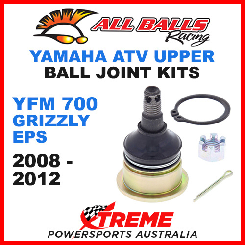 42-1029 Yamaha YFM700 YFM 700 Grizzly EPS 2008-2012 ATV Upper Ball Joint Kit