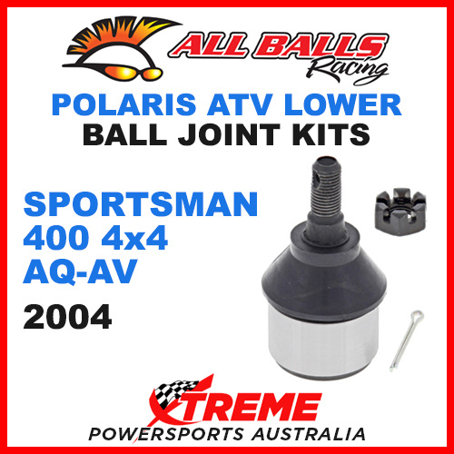 All Balls 42-1030 Sportsman 400 4x4 AQ-AV 2004 ATV Lower Ball Joint Kit