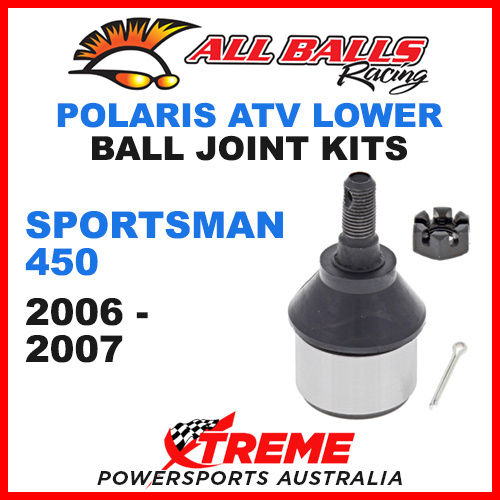 All Balls 42-1030 Sportsman 450 2006-2007 ATV Lower Ball Joint Kit
