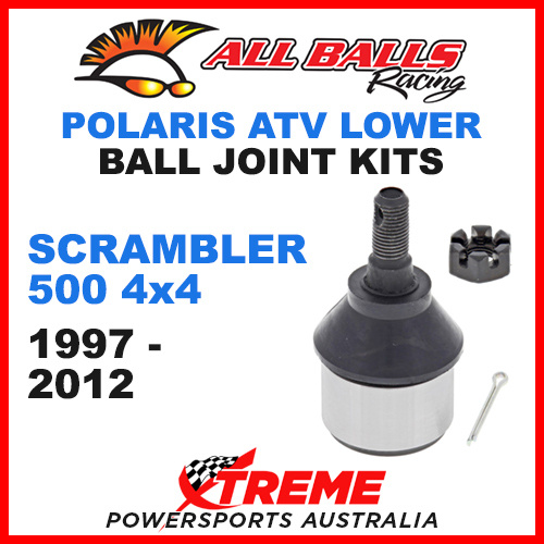 All Balls 42-1030 Scrambler 500 4x4 1997-2012 ATV Lower Ball Joint Kit