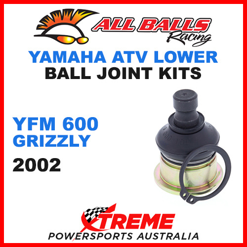 42-1034 Yamaha YFM600 YFM 600 Grizzly 2002 ATV Lower Ball Joint Kit