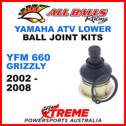 42-1034 Yamaha YFM660 YFM 660 Grizzly 2002-2008 ATV Lower Ball Joint Kit