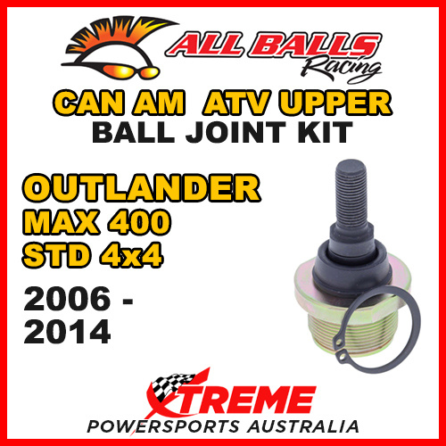 42-1036 Can Am Outlander MAX 400 STD 4X4 2006-2014 ATV Upper Ball Joint Kit