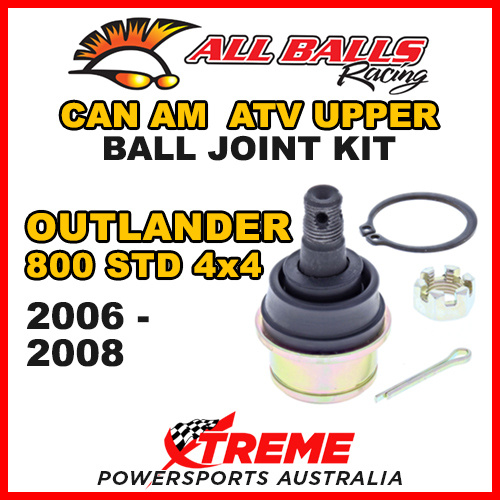 42-1039 Can Am Outlander 800 STD 4X4 2006-2008 ATV Upper Ball Joint Kit