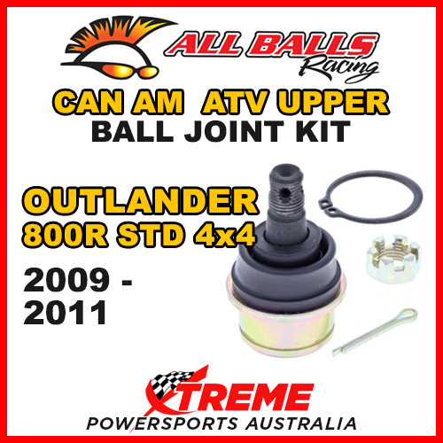 42-1039 Can Am Outlander 800R STD 4X4 2009-2011 ATV Upper Ball Joint Kit