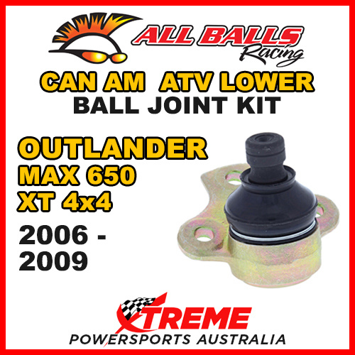 42-1040 Can Am Outlander MAX 650 XT 4x4 2006-2009 Lower Ball Joint Kit ATV