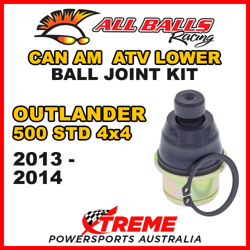 42-1042 Can Am Outlander 500 STD 4x4 2013-2014 Lower Ball Joint Kit ATV
