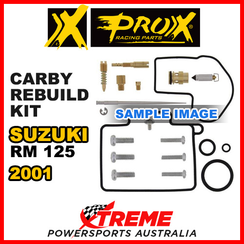 Pro-X For Suzuki RM125 RM 125 2003 Carb Carburetor Repair Kit 44.55.10115