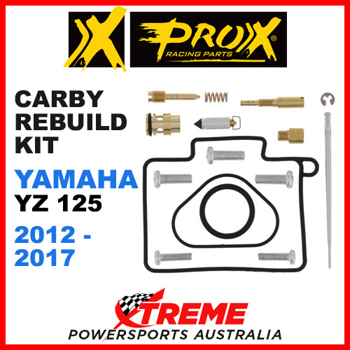 Pro-X Yamaha YZ125 YZ 125 2012-2017 Carburetor Rebuild Kit 44.55.10145