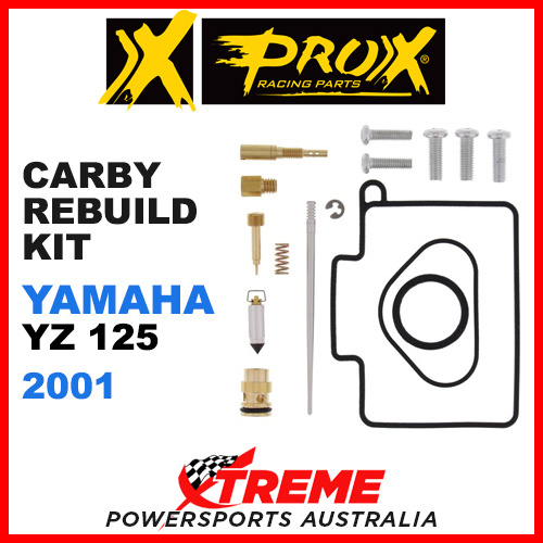 Pro-X Yamaha YZ125 YZ 125 2001 Carburetor Rebuild Kit 44.55.10151