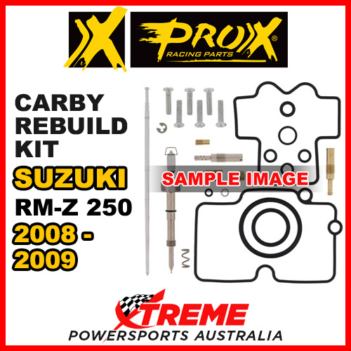 Pro-X For Suzuki RM-Z250 2008-2009 Carburetor Rebuild Kit 44.55.10492
