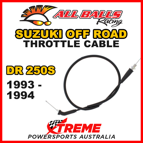 ALL BALLS 45-1173 For Suzuki THROTTLE CABLE DR250S DR 250S 1993-1994 DIRT BIKE