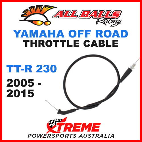 ALL BALLS 45-1179 MX YAMAHA THROTTLE CABLE TT-R230 TTR230 2005-2015 OFF ROAD