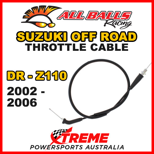 ALL BALLS 45-1205 For Suzuki THROTTLE CABLE DRZ110 DRZ 110 2002-2006 DIRT BIKE