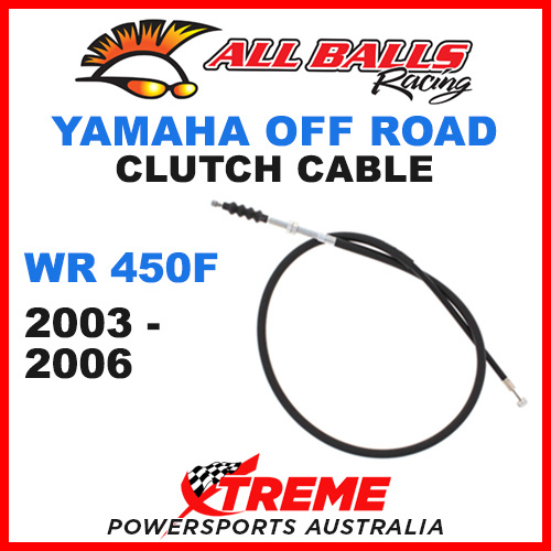 ALL BALLS 45-2023 MX YAMAHA CLUTCH CABLE WR450F WRF450 2003-2006 OFF ROAD