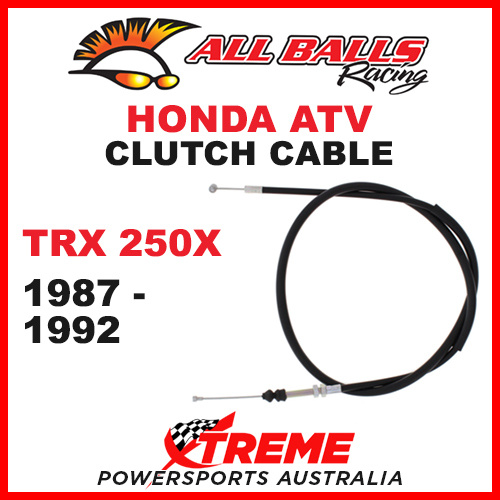 ALL BALLS 45-2075 MX HONDA CLUTCH CABLE TRX 250X TRX250X 1987-1992 ATV