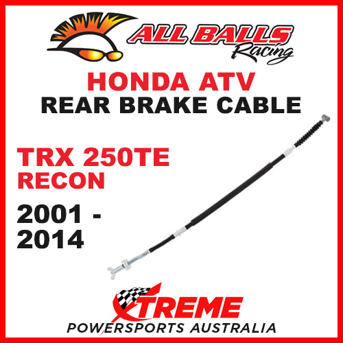All Balls 45-4003 Honda TRX250TE Recon 2001-2014 ATV Rear Brake Cable