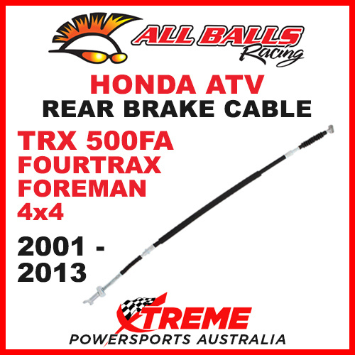 45-4006 Honda TRX500FA Fourtrax Foreman 4X4 2001-2013 ATV Rear Brake Cable