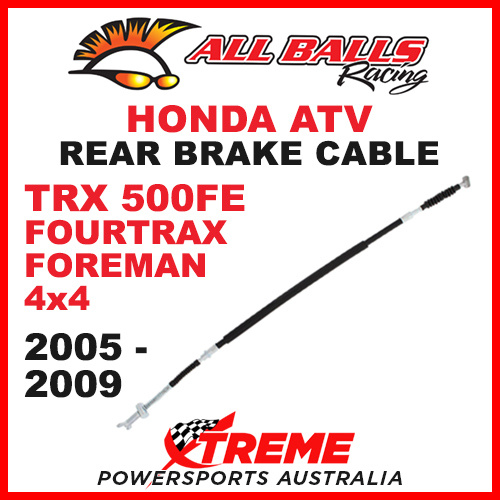 45-4006 Honda TRX500FE Fourtrax Foreman 4X4 2005-2009 ATV Rear Brake Cable