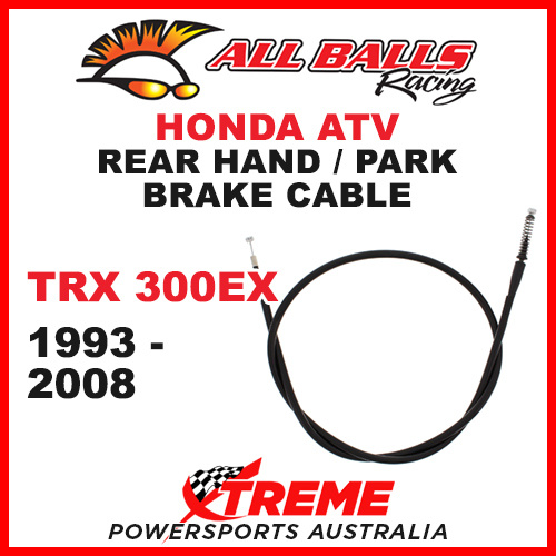 45-4008 Honda TRX 300EX 1993-2008 ATV Rear Handbrake Park Brake Cable