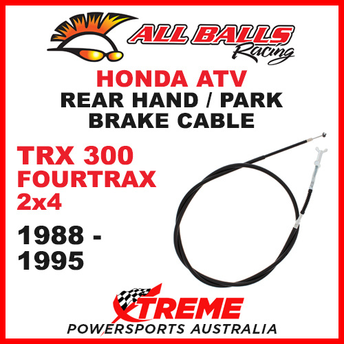 45-4009 Honda TRX300 Fourtrax 2X4 1988-1995 ATV Rear Handbrake Park Brake Cable