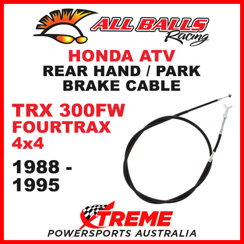 45-4009 Honda TRX300FW Fourtrax 4x4 88-95 ATV Rear Handbrake Park Brake Cable