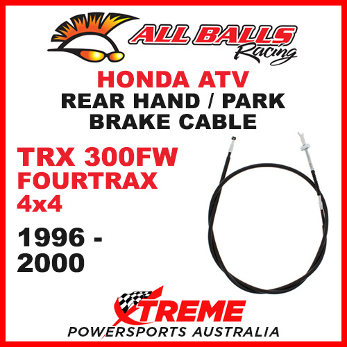 45-4010 Honda TRX300FW Fourtrax 4x4 1996-2000 ATV Rear Hand Park Brake Cable